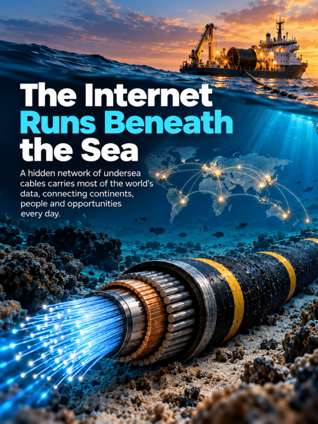 🌊 The Secret Internet Beneath the Sea